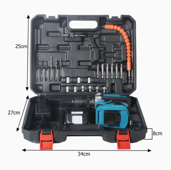 24pcs Accessories Cordless Electric Screwdriver Drill Kit