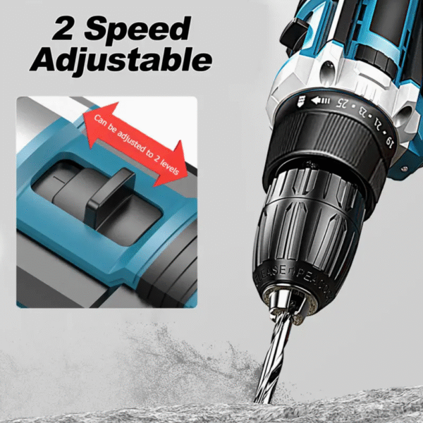 24pcs Accessories Cordless Electric Screwdriver Drill Kit