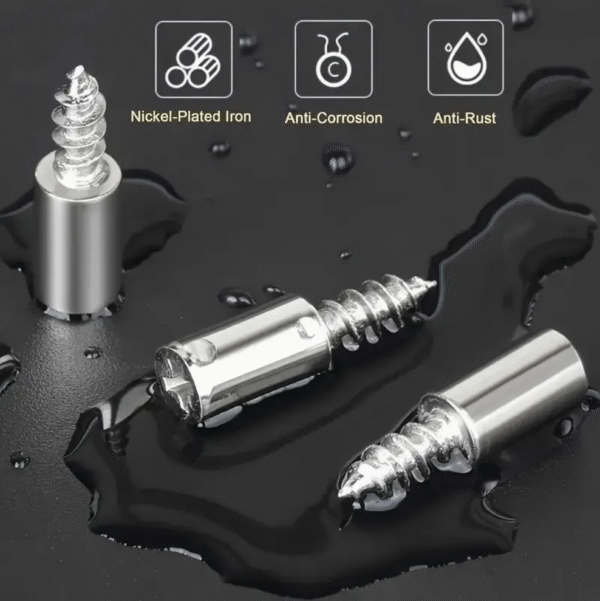 100pcs Metal Shelf Support Pegs Kit