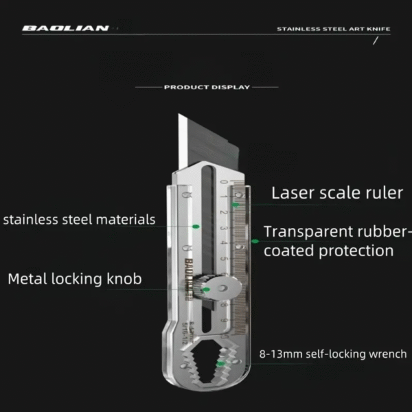 Stainless Steel Utility Knife