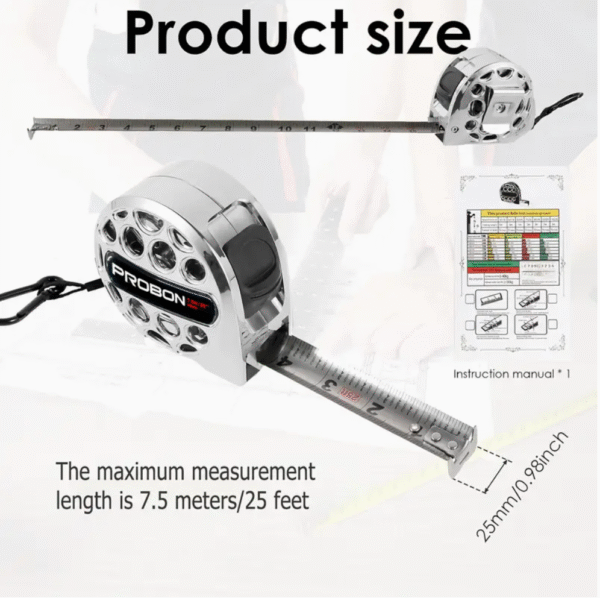 Screenshot 2025-08-20 at 13.13.57 7.62m Stainless Steel Measuring Tape Waterproof & Rustproof Ruler