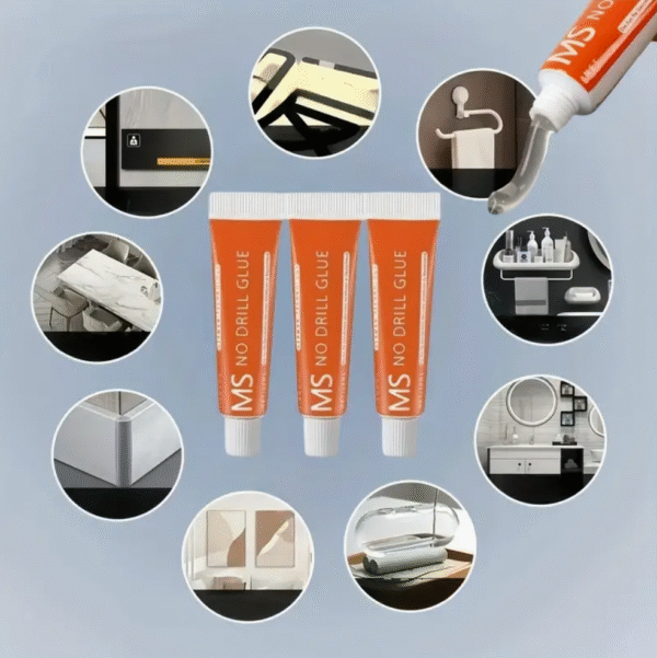 6ml No Drill Glue Strong Adhesive for Hooks and Shelves