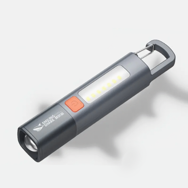 Smiling Shark Rechargeable LED Flashlight